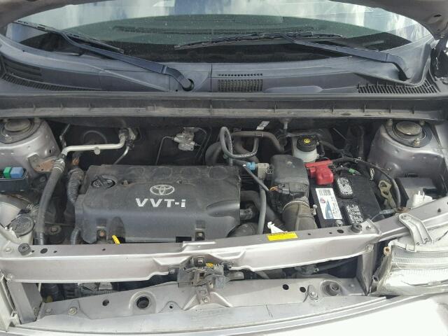 JTLKT334054021662 - 2005 TOYOTA SCION XB ნაცრისფერი ფოტო 7