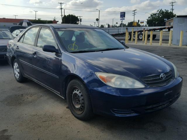 4T1BE32K34U269372 - 2004 TOYOTA CAMRY LE BLUE photo 1