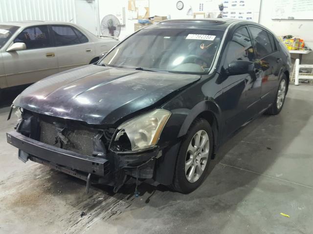 1N4BA41E48C816300 - 2008 NISSAN MAXIMA SE BLACK photo 2