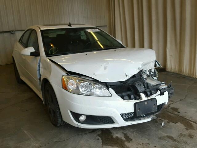 1G2ZA5EN8A4166240 - 2010 PONTIAC G6 WHITE photo 1