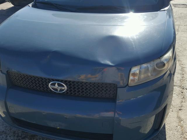 JTLKE50E481012570 - 2008 TOYOTA SCION GREEN photo 9