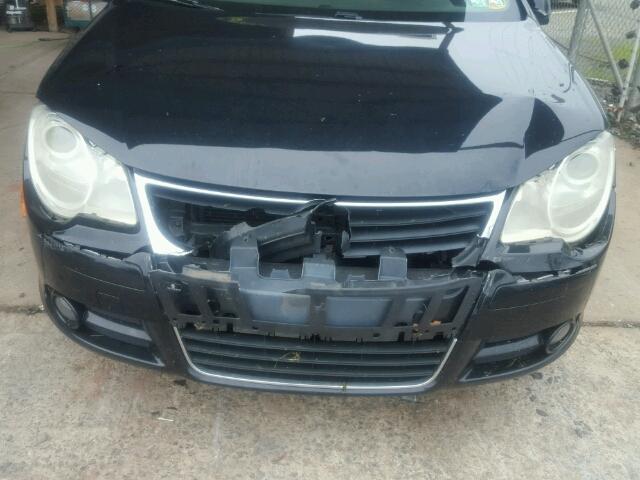 WVWBA71FX8V024161 - 2008 VOLKSWAGEN EOS TURBO BLACK photo 9