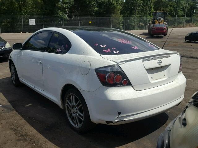 JTKDE167290286291 - 2009 TOYOTA SCION TC თეთრი ფოტო 3