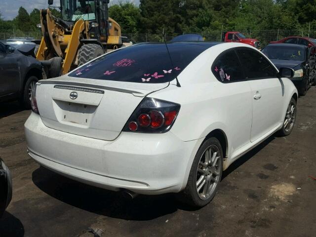 JTKDE167290286291 - 2009 TOYOTA SCION TC თეთრი ფოტო 4
