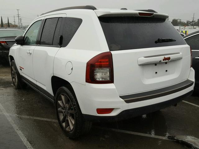 1C4NJCBB2GD789208 - 2016 JEEP COMPASS SP თეთრი ფოტო 3