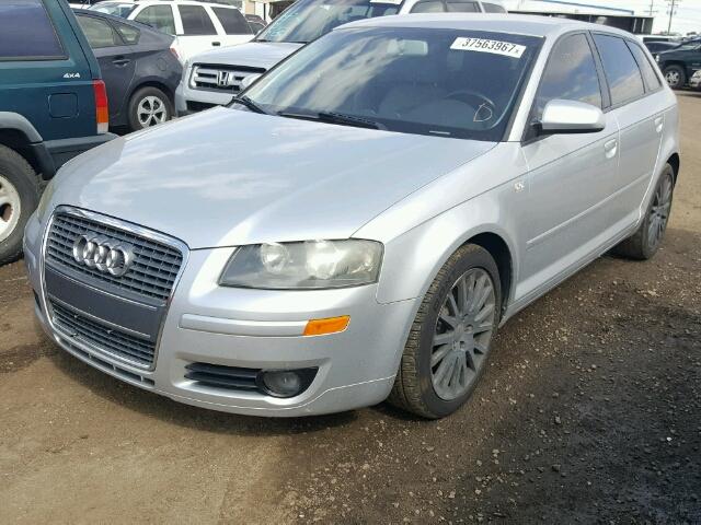 WAUMF78P46A001713 - 2006 AUDI A3 SILVER photo 2