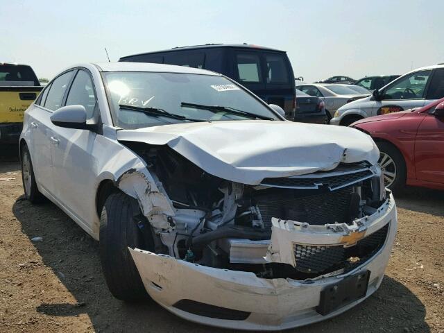 1G1PE5SB9E7119443 - 2014 CHEVROLET CRUZE LT WHITE photo 1