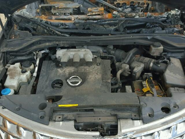 JN8AZ08W87W662049 - 2007 NISSAN MURANO SE/ BLUE photo 7