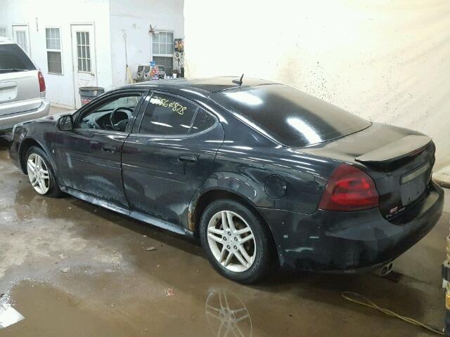 2G2WR554071235283 - 2007 PONTIAC GRAND PRIX BLACK photo 3