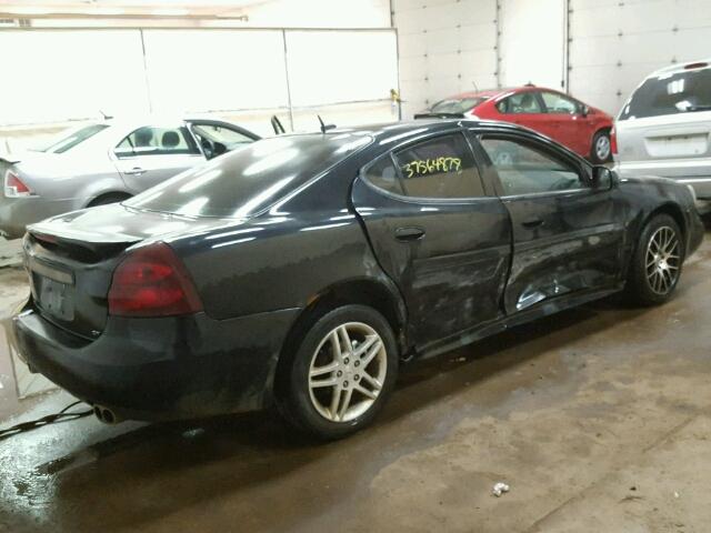 2G2WR554071235283 - 2007 PONTIAC GRAND PRIX BLACK photo 4