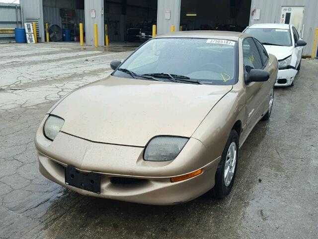 1G2JB1249X7513578 - 1999 PONTIAC SUNFIRE SE GOLD photo 2