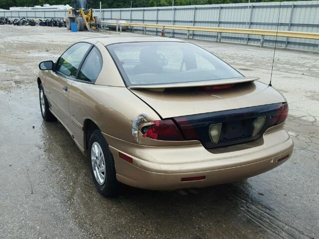 1G2JB1249X7513578 - 1999 PONTIAC SUNFIRE SE GOLD photo 3