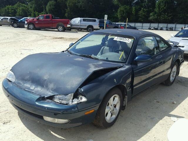 1YVGE31B0P5173106 - 1993 MAZDA MX-6 LS GREEN photo 2