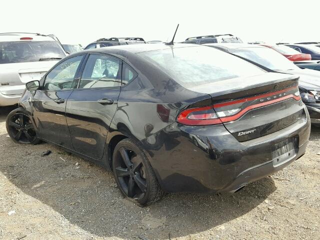 1C3CDFBB0FD200479 - 2015 DODGE DART SXT BLACK photo 3