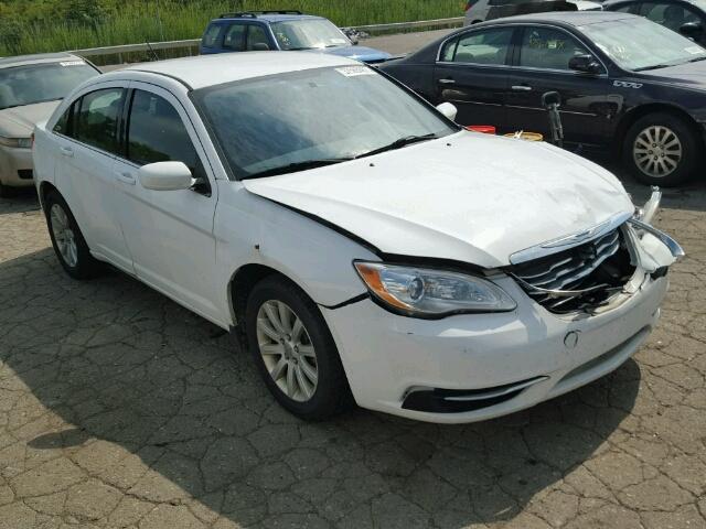 1C3CCBBBXCN176631 - 2012 CHRYSLER 200 TOURIN WHITE photo 1