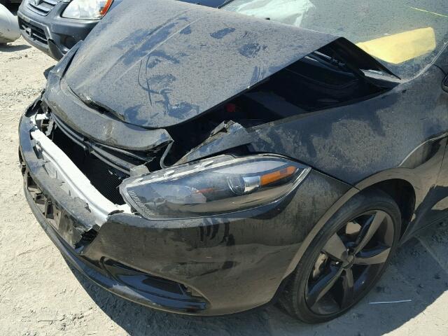 1C3CDFBB7FD390572 - 2015 DODGE DART SXT BLACK photo 9