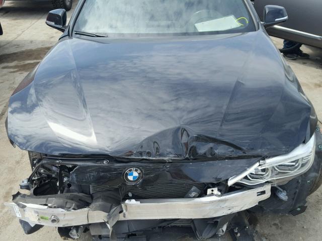 WBA3T3C5XEJ876909 - 2014 BMW 435 I BLACK photo 7