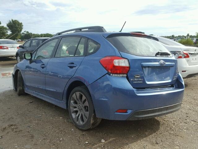 JF1GPAP60GH284256 - 2016 SUBARU IMPREZA SP BLUE photo 3