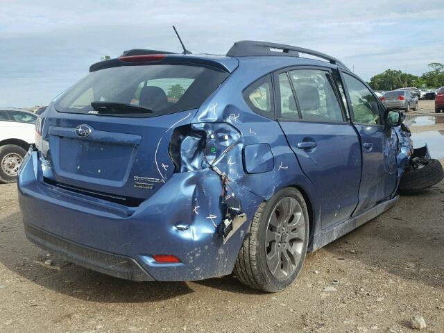 JF1GPAP60GH284256 - 2016 SUBARU IMPREZA SP BLUE photo 4