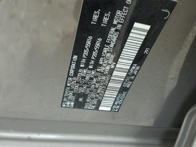 JTLZE4FE7FJ069651 - 2015 TOYOTA SCION XB Qəhvəyi foto 10