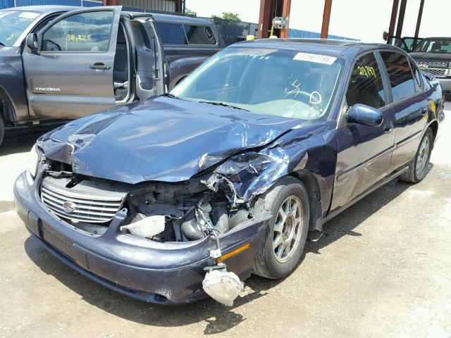 1G1NE52J0X6253135 - 1999 CHEVROLET MALIBU LS 蓝色 照片 2