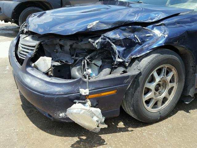 1G1NE52J0X6253135 - 1999 CHEVROLET MALIBU LS 蓝色 照片 9