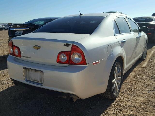 1G1ZE5E70BF335554 - 2011 CHEVROLET MALIBU LTZ 白色 照片 4