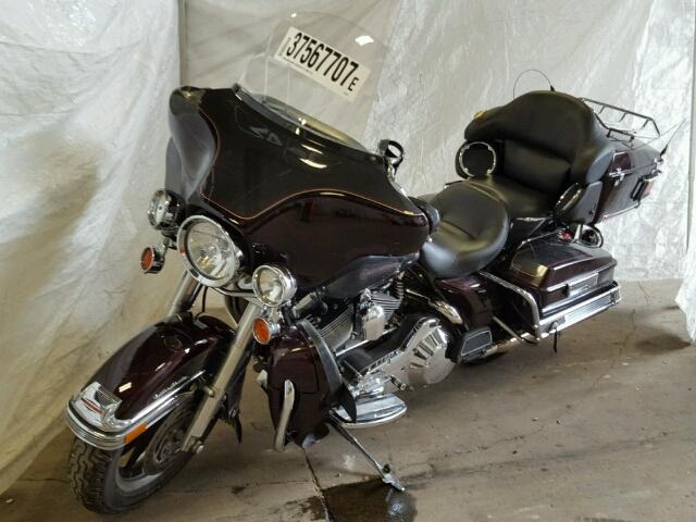 1HD1FCW125Y643414 - 2005 HARLEY-DAVIDSON FLHTCUI BURGUNDY photo 2