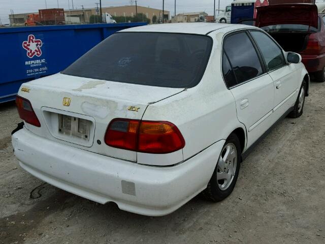 1HGEJ8547XL026215 - 1999 HONDA CIVIC EX 白色 照片 4