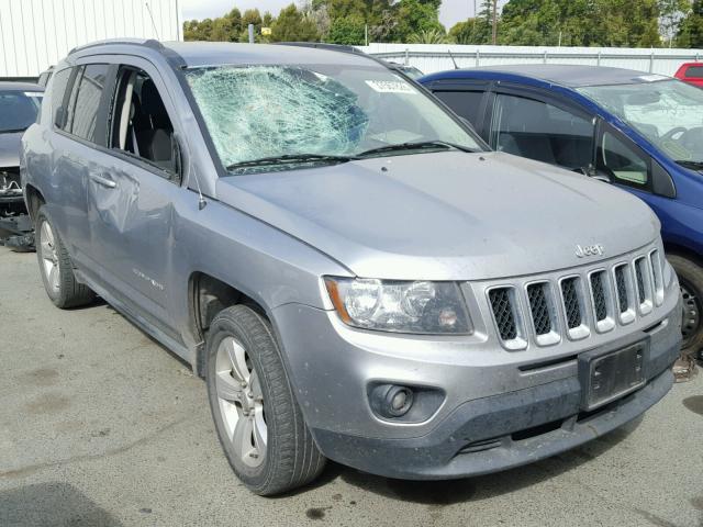 1C4NJDBB5GD780105 - 2016 JEEP COMPASS SP SILVER photo 1