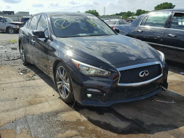 JN1EV7AP8HM734081 - 2017 INFINITI Q50 PREMIU BLACK photo 1