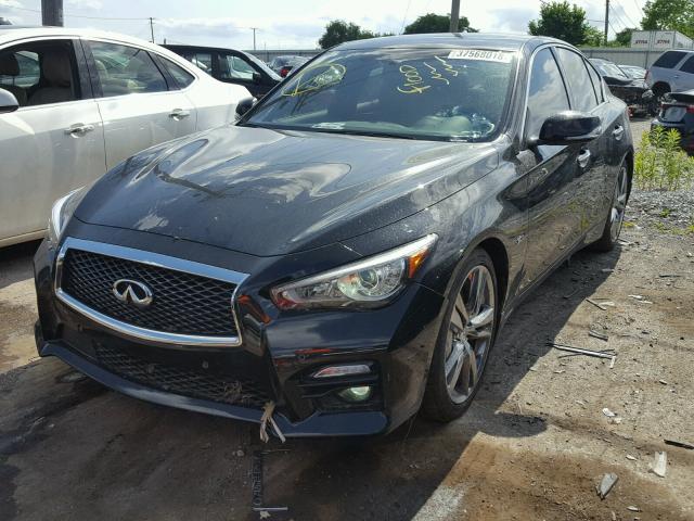 JN1EV7AP8HM734081 - 2017 INFINITI Q50 PREMIU BLACK photo 2