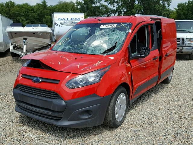 NM0LS7E76H1295162 - 2017 FORD TRANSIT CO RED photo 2