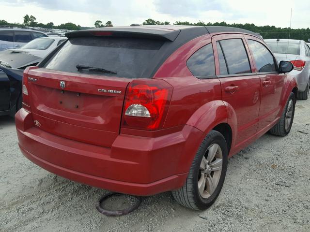 1C3CDWDA3CD532626 - 2012 DODGE CALIBER SX RED photo 4