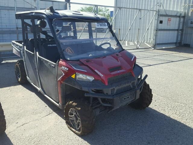 4XARVE99XJ8036909 - 2018 POLARIS RANGER CRE RED photo 1