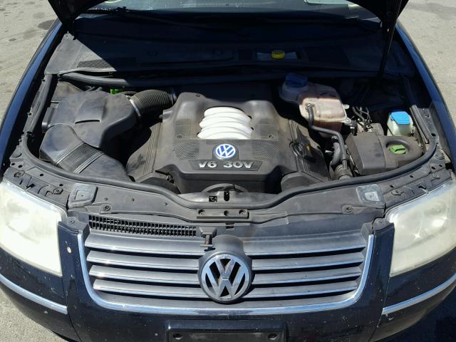 WVWTH63B83P352468 - 2003 VOLKSWAGEN PASSAT GLX 黑色 照片 7