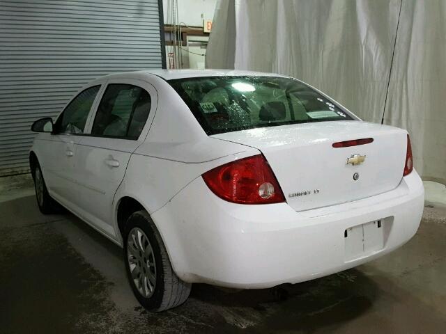 1G1AD5F53A7166765 - 2010 CHEVROLET COBALT 1LT WHITE photo 3