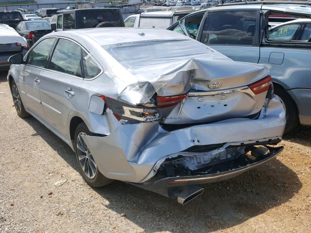 4T1BK1EB5HU247100 - 2017 TOYOTA AVALON XLE SILVER photo 9