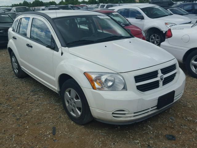 1B3HB28A19D117728 - 2009 DODGE CALIBER SE WHITE photo 1