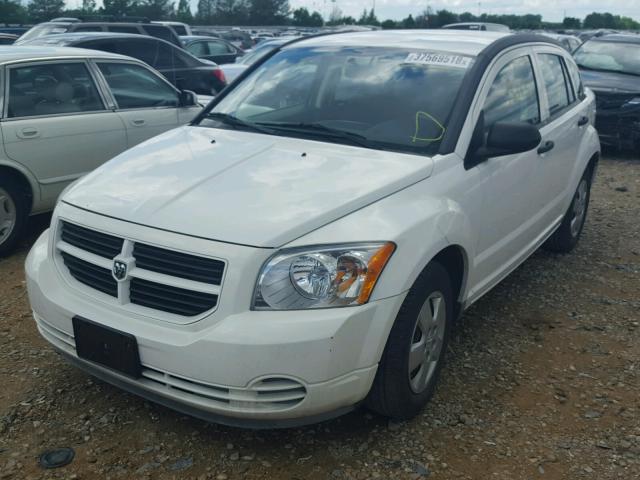 1B3HB28A19D117728 - 2009 DODGE CALIBER SE WHITE photo 2