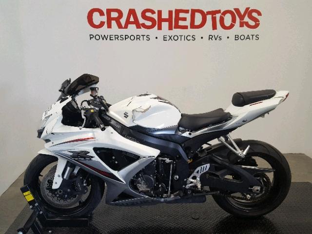 JS1GR7LA592102746 - 2009 SUZUKI GSX-R750 WHITE photo 3