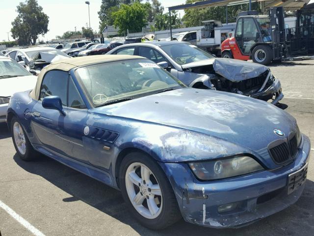 4USCH9349YLF84253 - 2000 BMW Z3 2.3 BLUE photo 1