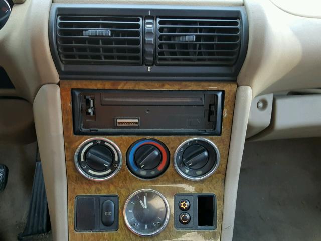 4USCH9349YLF84253 - 2000 BMW Z3 2.3 BLUE photo 9