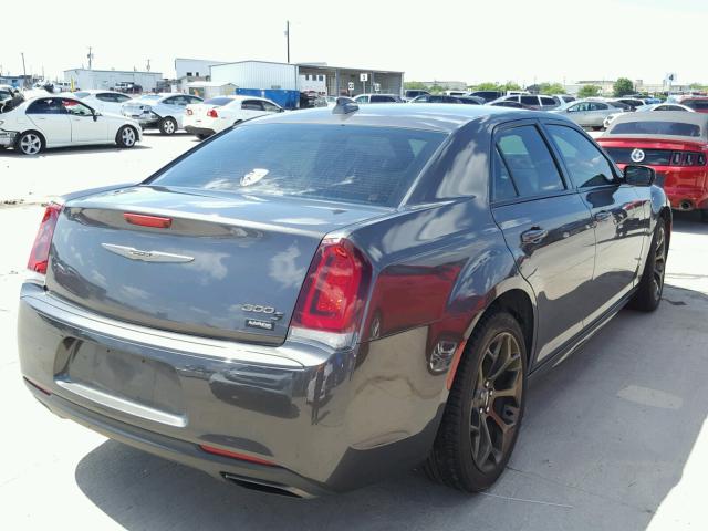 2C3CCABG8GH321122 - 2016 CHRYSLER 300 S GRAY photo 4