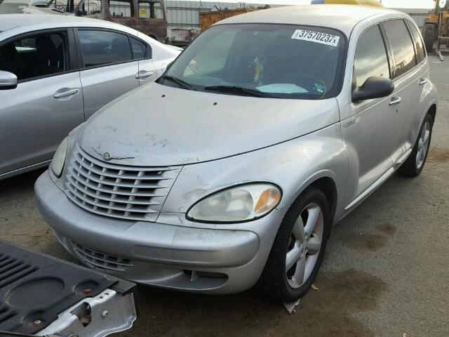 3C4FY78G73T576298 - 2003 CHRYSLER PT CRUISER SILVER photo 2