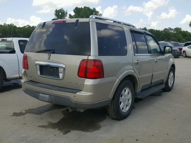 5LMFU28R84LJ16296 - 2004 LINCOLN NAVIGATOR TAN photo 4