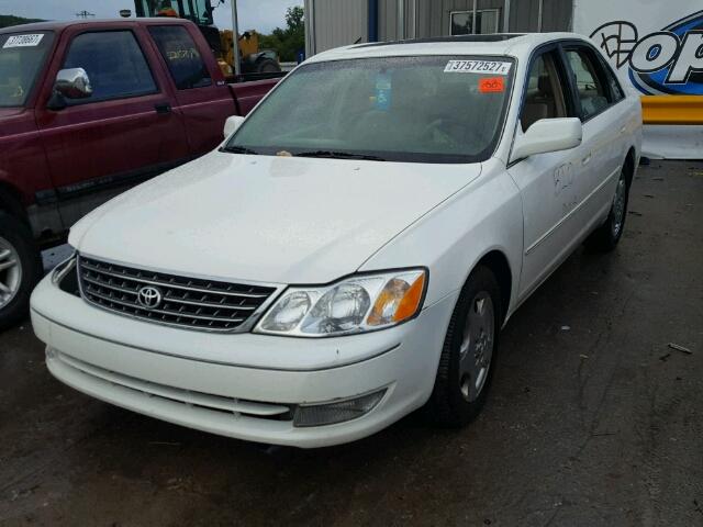 4T1BF28B24U353536 - 2004 TOYOTA AVALON XL WHITE photo 2