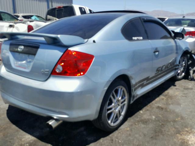 JTKDE167370201214 - 2007 TOYOTA SCION TC ვერცხლისფერი ფოტო 4
