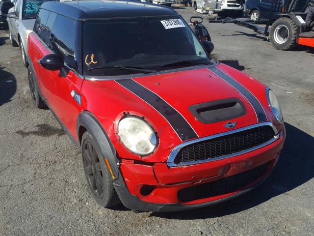 WMWMM33579TP73328 - 2009 MINI COOPER S C RED photo 1