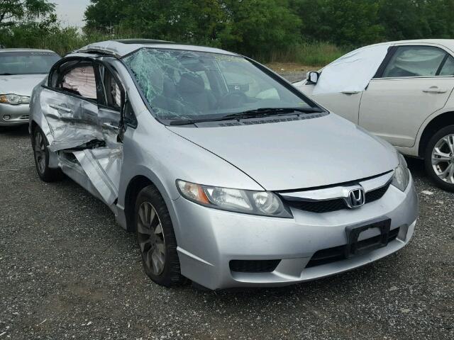 2HGFA1F90AH315592 - 2010 HONDA CIVIC EXL Gümüş foto 1